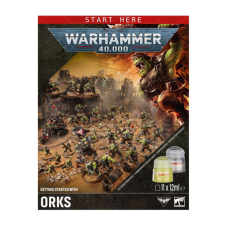 Стартовий набір WARHAMMER 40000: GETTING STARTED WITH ORKS (ENG)
