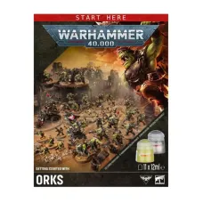 Стартовий набір WARHAMMER 40000: GETTING STARTED WITH ORKS (ENG)