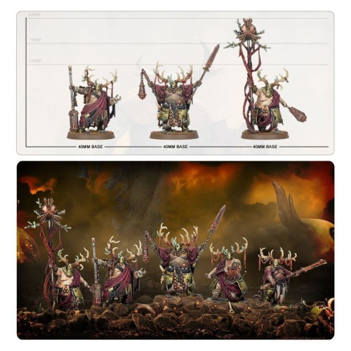 Набір мініатюр MAGGOTKIN OF NURGLE: PUTRID BLIGHTKINGS