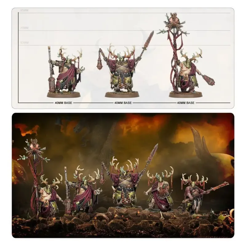 Набір мініатюр MAGGOTKIN OF NURGLE: PUTRID BLIGHTKINGS