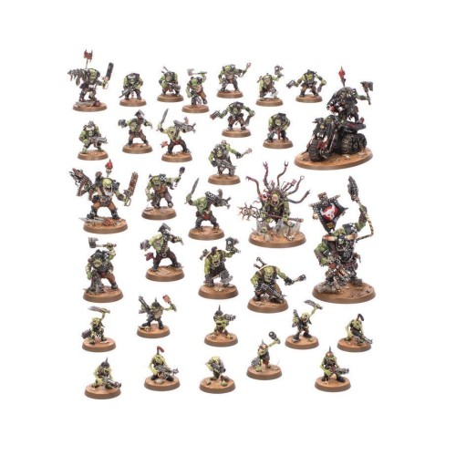 Стартовий набір WARHAMMER 40000: GETTING STARTED WITH ORKS (ENG)