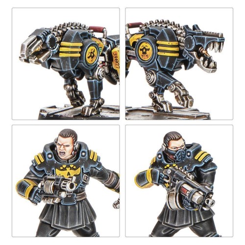 Набір мініатюр PALANITE ENFORCER CAPTAINS & SERGEANTS