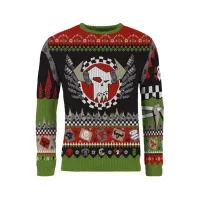 Рождественский свитер Warhammer 40000: Ork Christmas Jumper (размер M)