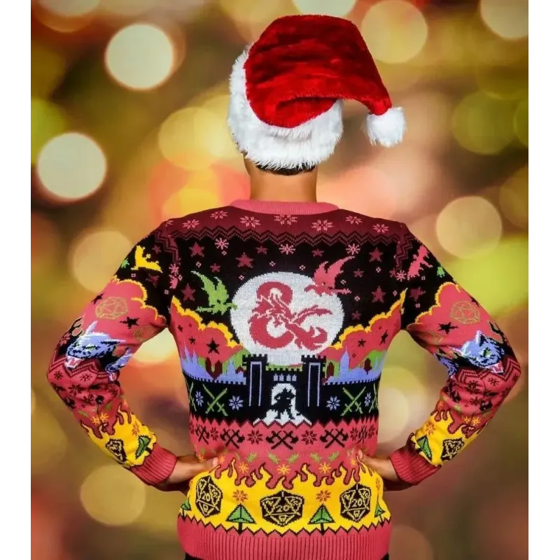 Рождественский свитер Dungeons / Dragons Christmas Jumper (размер M)