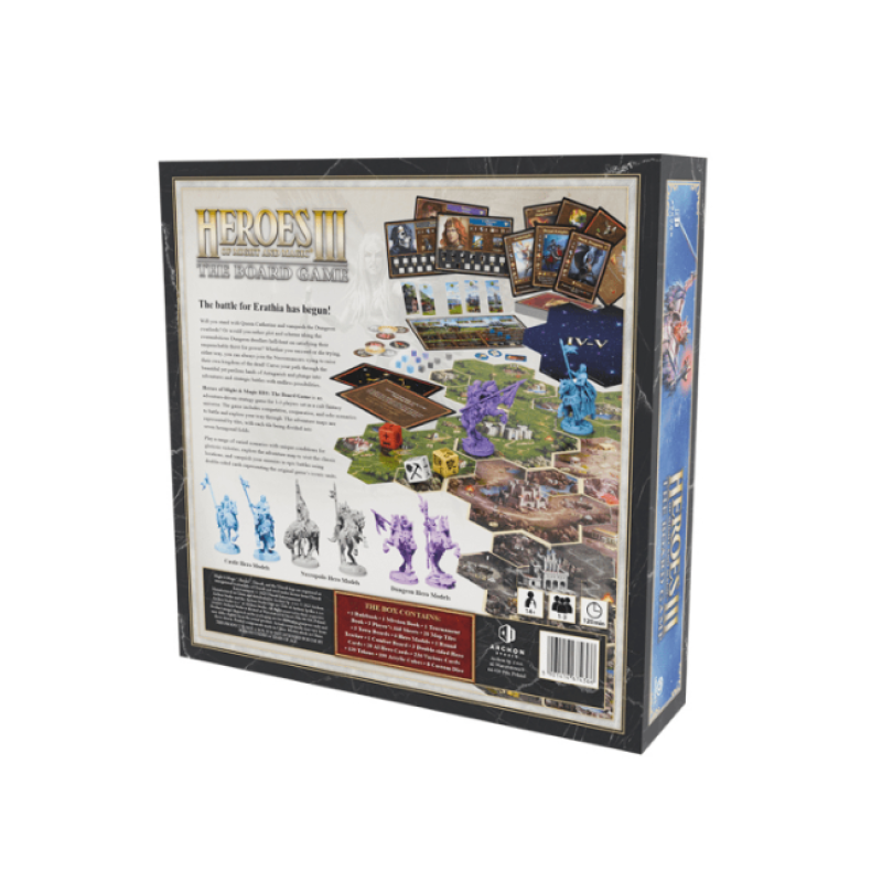 Настільна гра Настільна гра HoMM III The Board Game: HoMM 3 - Core Game (Герої меча і магії 3) EN