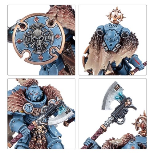 Набір мініатюр SPACE WOLVES: WOLF GUARD HEADTAKERS
