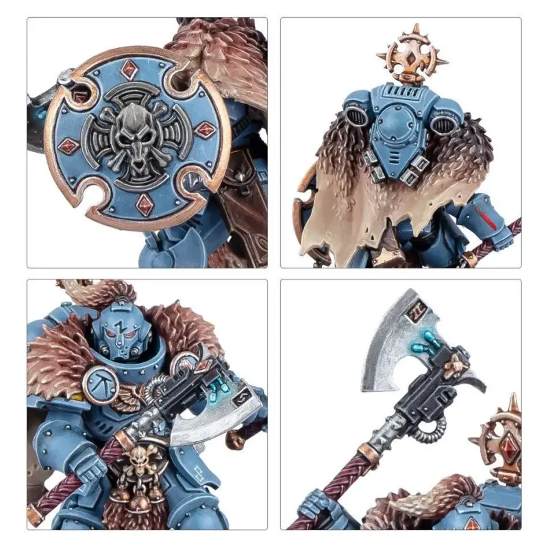 Набор миниатюр SPACE WOLVES: WOLF GUARD HEADTAKERS