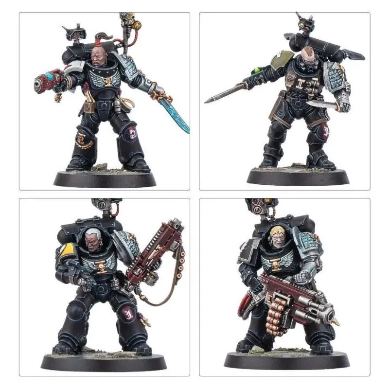 Набір мініатюр WARHAMMER 40000: ARMAGEDDON BATTALION - DEATHWATCH