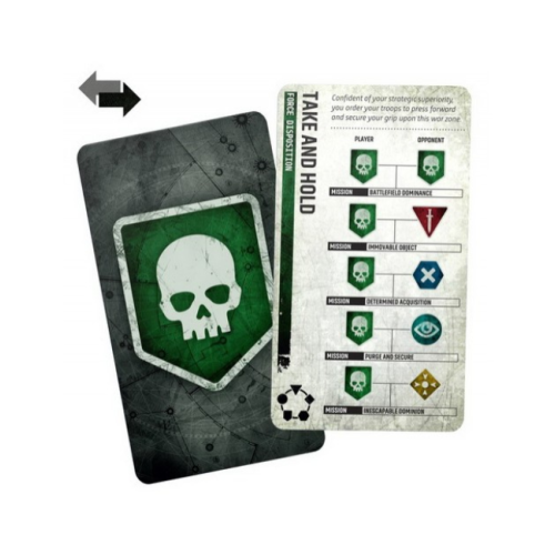 Карти WARHAMMER 40000: CHAPTER APPROVED MISSION DECK ENG