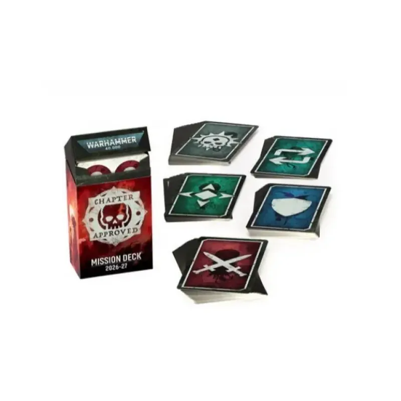 Карты WARHAMMER 40000: CHAPTER APPROVED MISSION DECK ENG