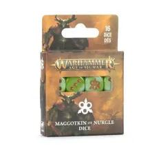 Кубики для гри AGE OF SIGMAR: MAGGOTKIN OF NURGLE - DICE