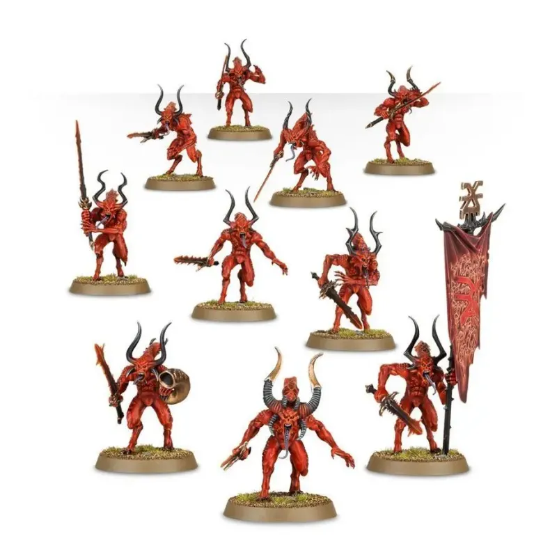 Набор миниатюр AGE OF SIGMAR: BLADES OF KHORNE — BLOODLETTERS
