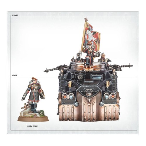 Мініатюра WARHAMMER 40000: ASTRA MILITARUM - COMMISSAR GRAVES
