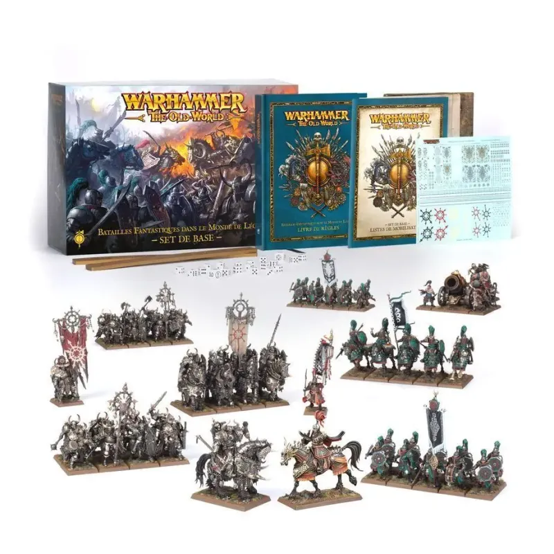 Стартовый набор THE OLD WORLD: FANTASY BATTLES IN THE WORLD OF LEGEND — CORE SET (ENG)