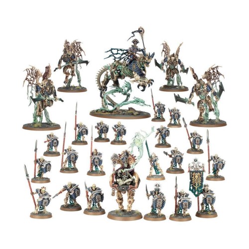 Набір мініатюр AGE OF SIGMAR: OSSIARCH BONEREAPERS - NULL MYRIAD PHALANX