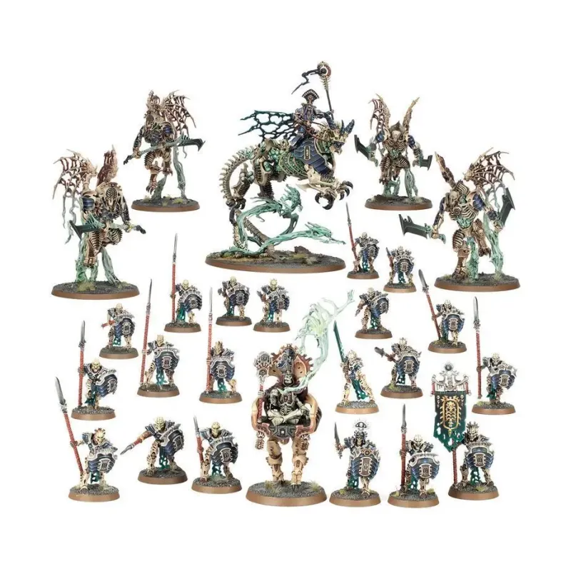 Набор миниатюр AGE OF SIGMAR: OSSIARCH BONEREAPERS — NULL MYRIAD PHALANX