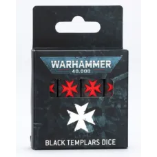 Кубики для гри WARHAMMER 40000: BLACK TEMPLARS DICE