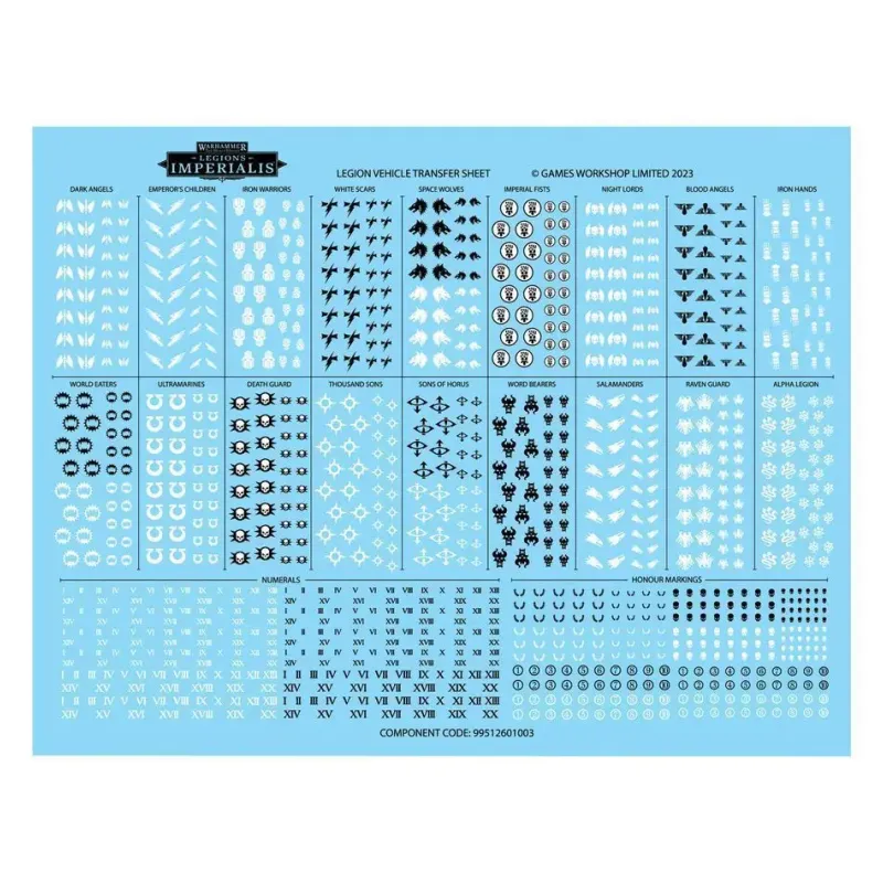 Набор миниатюр L/I: LEGIONES ASTARTES COMBAT FORCE