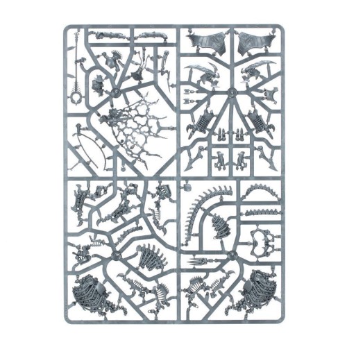 Набір мініатюр AGE OF SIGMAR: OSSIARCH BONEREAPERS - NULL MYRIAD PHALANX