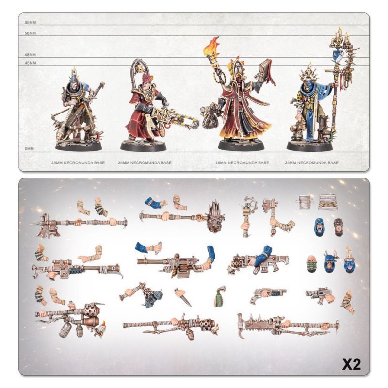 Набір мініатюр NECROMUNDA: CAWDOR UNDERHIVE CREW