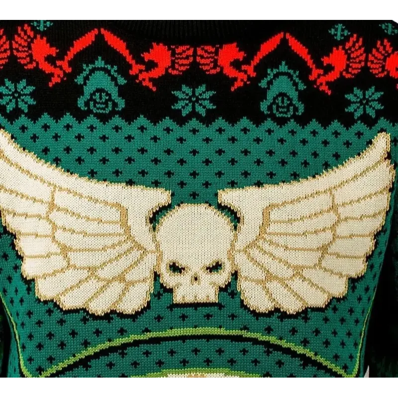 Різдвяний светр Warhammer 40,000: Dark Angels Christmas Jumper (Size: S)