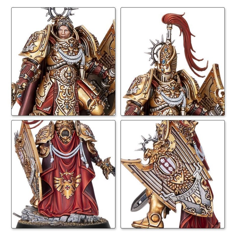 Мініатюра WARHAMMER 40000/HORUS HERESY: CUSTODES - SHIELD CAPTAIN