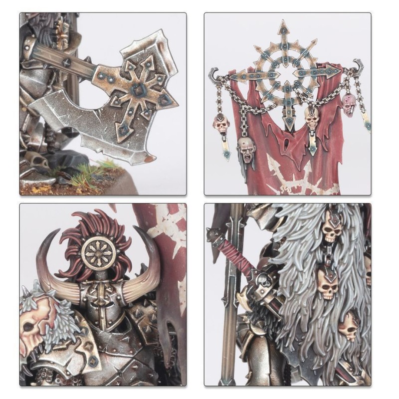 Набір мініатюр THE OLD WORLD: WARRIORS OF CHAOS - CHAMPIONS OF CHAOS
