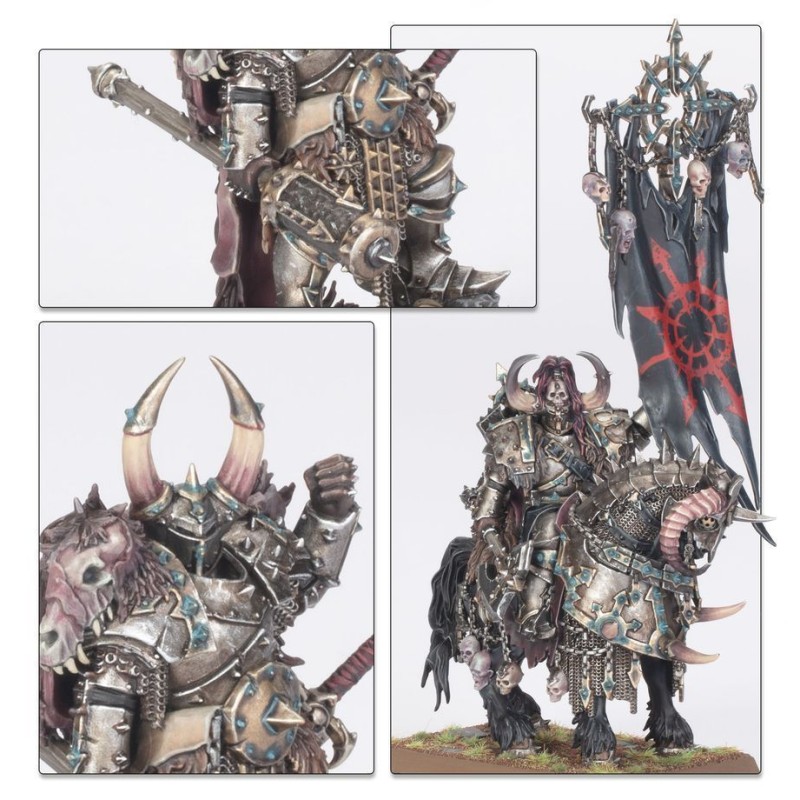 Набір мініатюр THE OLD WORLD: WARRIORS OF CHAOS - CHAMPIONS OF CHAOS