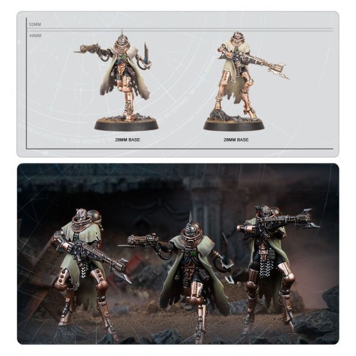 Набір мініатюр HORUS HERESY: MECHANICUM - SKITARII BATTLE-PILGRYM CORPUS