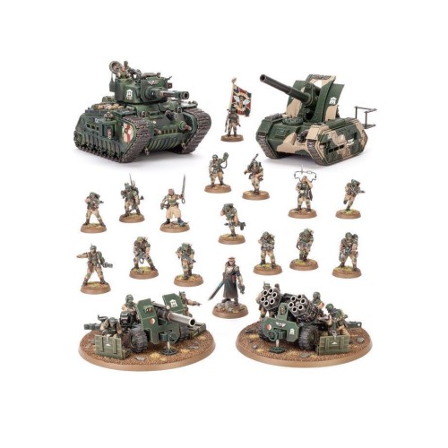 Набір мініатюр WARHAMMER 40000: BATTLEFORCE - ASTRA MILITARUM PLATOON