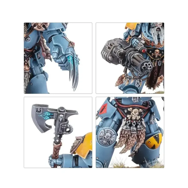 Набір мініатюр SPACE WOLVES: WOLF GUARD TERMINATORS