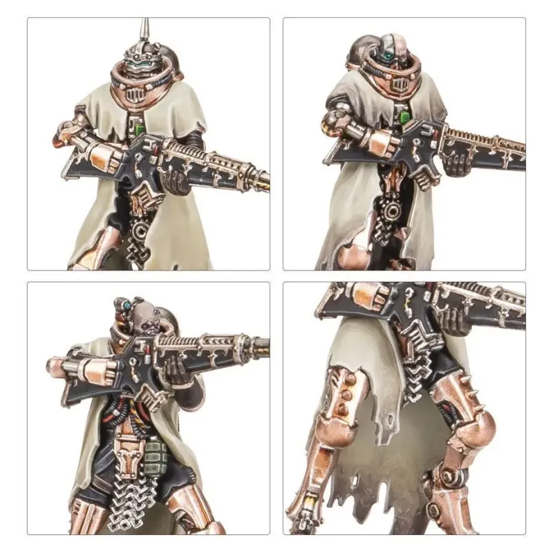 Набір мініатюр HORUS HERESY: MECHANICUM - SKITARII BATTLE-PILGRYM CORPUS