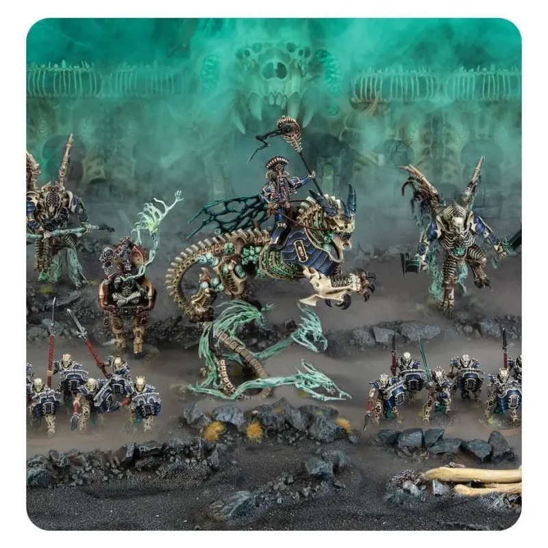 Набор миниатюр AGE OF SIGMAR: OSSIARCH BONEREAPERS — NULL MYRIAD PHALANX