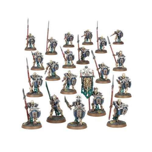 Набір мініатюр AGE OF SIGMAR: OSSIARCH BONEREAPERS - NULL MYRIAD PHALANX