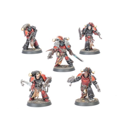Набір мініатюр WARHAMMER 40000: CHAOS SPACE MARINES - RED CORSAIRS RAIDERS
