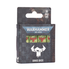 Кубики для игры WARHAMMER 40000: ORKS — DICE