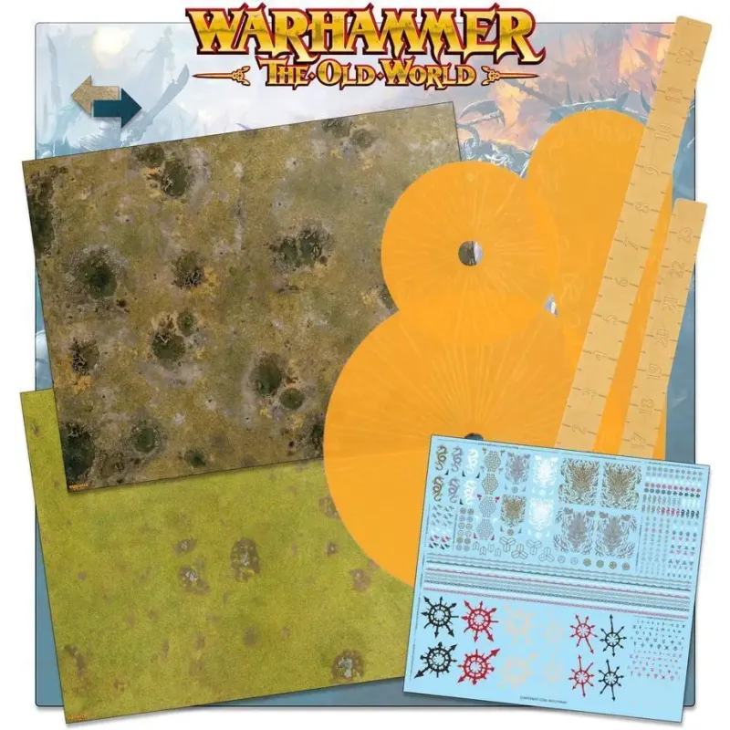 Стартовый набор THE OLD WORLD: FANTASY BATTLES IN THE WORLD OF LEGEND — CORE SET (ENG)