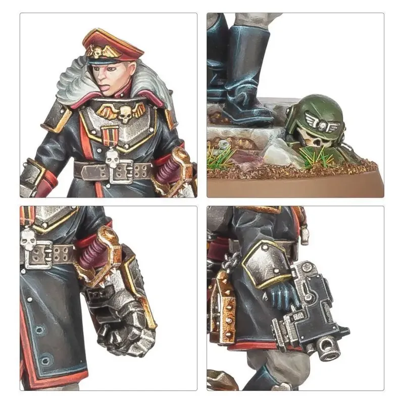 Мініатюра WARHAMMER 40000: ASTRA MILITARUM - COMMISSAR GRAVES