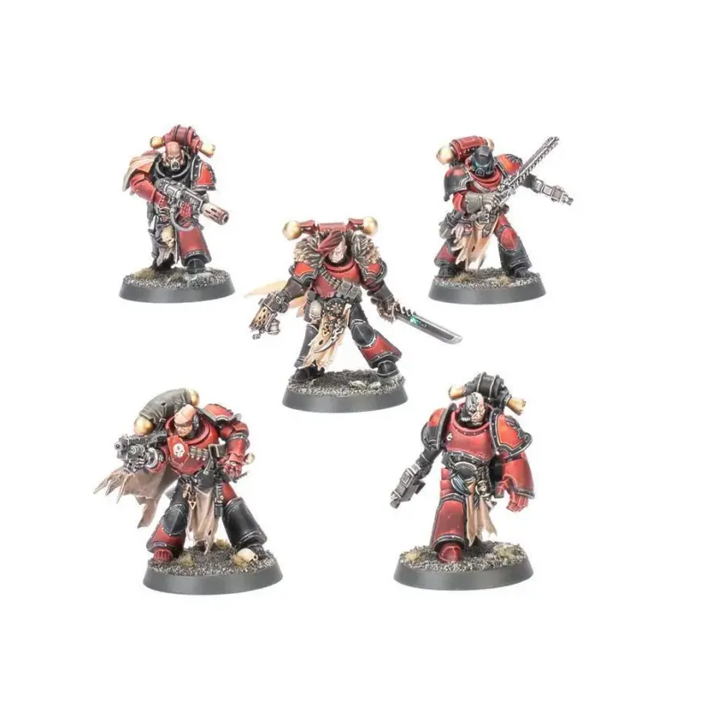 Набір мініатюр WARHAMMER 40000: CHAOS SPACE MARINES - RED CORSAIRS RAIDERS