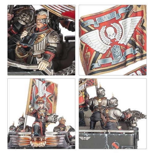 Мініатюра WARHAMMER 40000: ASTRA MILITARUM - COMMISSAR GRAVES