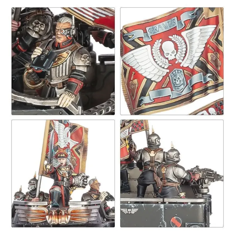 Мініатюра WARHAMMER 40000: ASTRA MILITARUM - COMMISSAR GRAVES