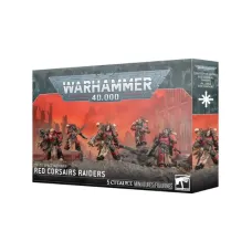 Набір мініатюр WARHAMMER 40000: CHAOS SPACE MARINES - RED CORSAIRS RAIDERS