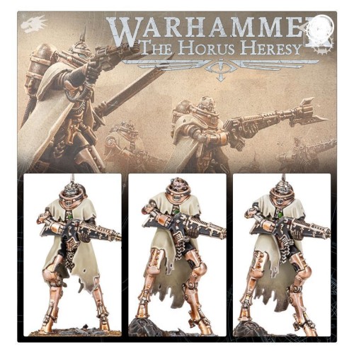 Набір мініатюр HORUS HERESY: MECHANICUM - SKITARII BATTLE-PILGRYM CORPUS