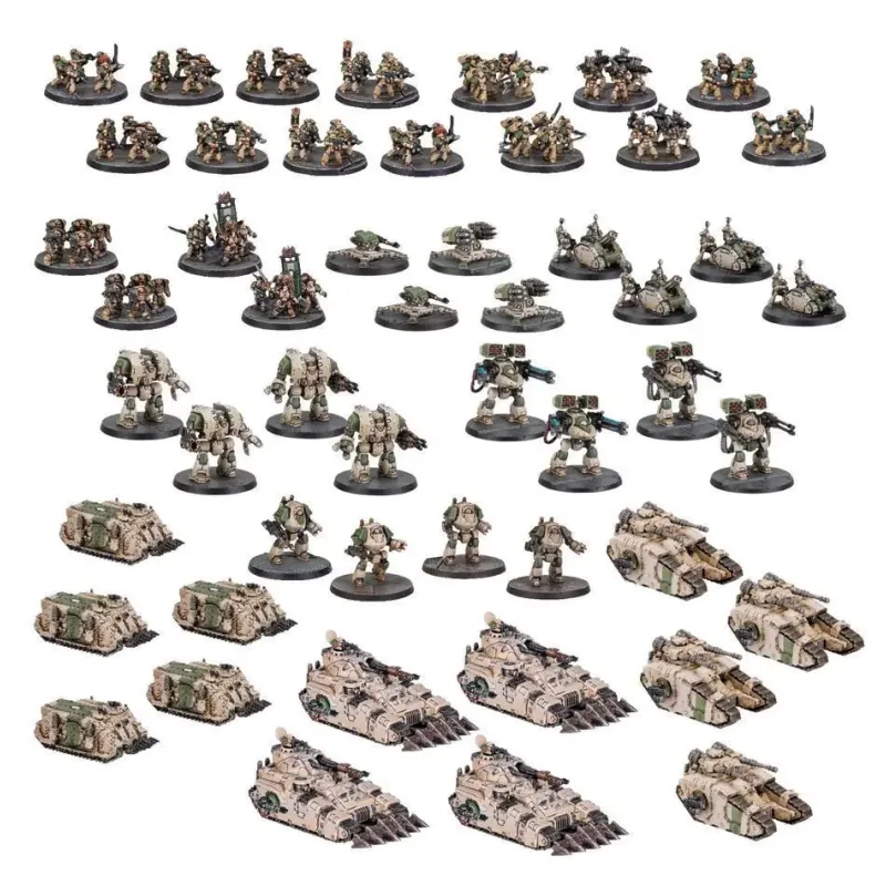 Набор миниатюр L/I: LEGIONES ASTARTES COMBAT FORCE