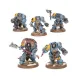 Набір мініатюр SPACE WOLVES: WOLF GUARD TERMINATORS