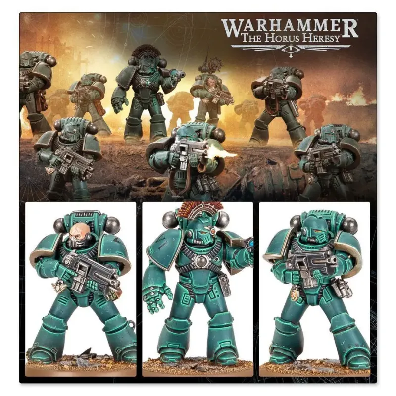 Набір мініатюр HORUS HERESY: LEGIONES ASTARTES - MKIV TACTICAL SQUAD