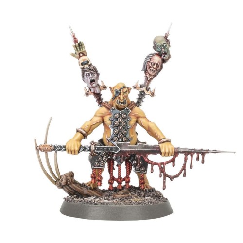 Мініатюра AGE OF SIGMAR: ORRUK WARCLANS - HOBGROT SLITTABOSS