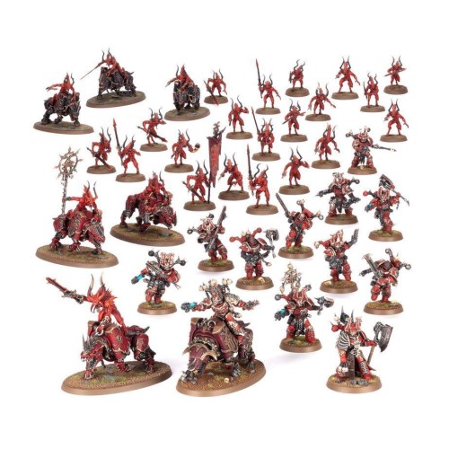 Набір мініатюр WORLD EATERS B/FORCE: KHORNE DAEMONKIN