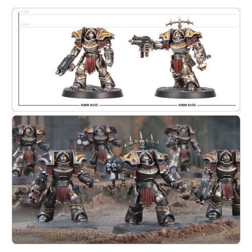 Набір мініатюр L/A: CATAPHRACTII TERMINATORS: PWR FISTS