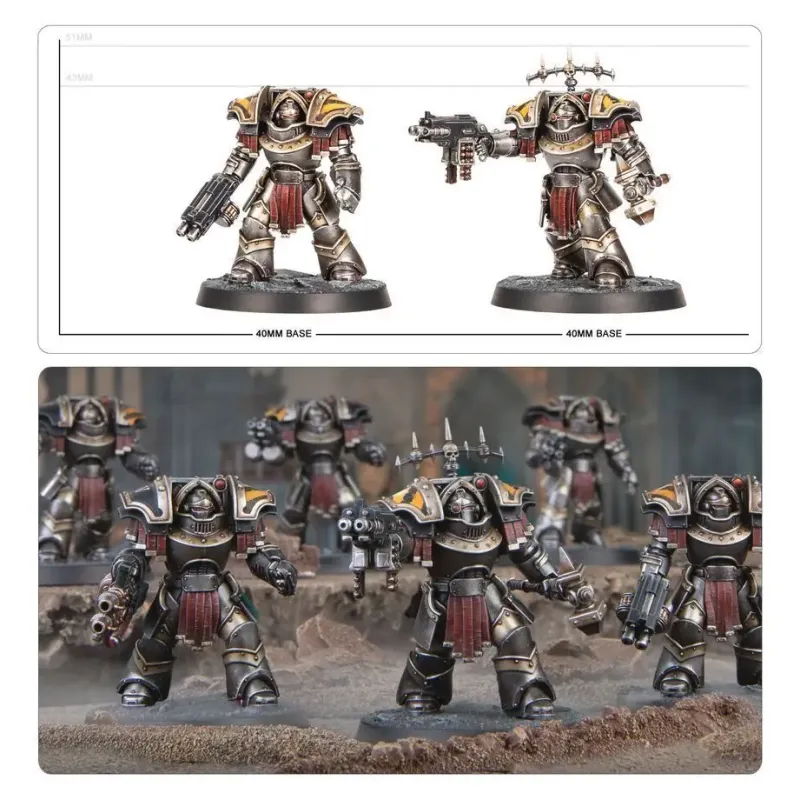Набір мініатюр L/A: CATAPHRACTII TERMINATORS: PWR FISTS